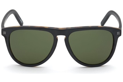 Okulary przeciwsłoneczne Zegna EZ0171 56N Pilotki (Aviator) Havana