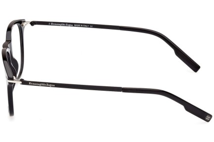 Okulary korekcyjne Zegna EZ5245 001 Okrągłe Czarne