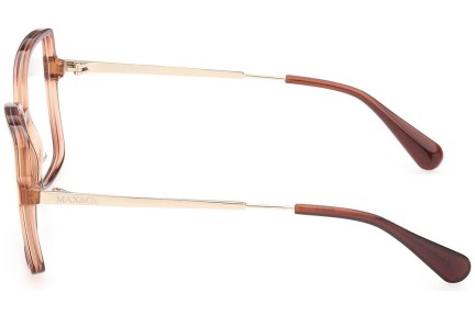 Okulary korekcyjne Max&Co. MO5009 050 Kwadratowe Brązowe
