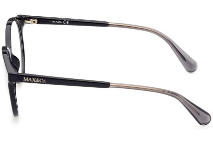 Okulary korekcyjne Max&Co. MO5053 001 Okrągłe Czarne