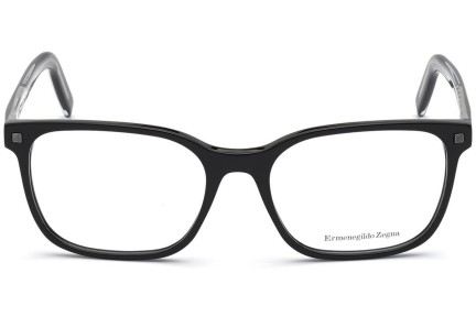 Okulary korekcyjne Zegna EZ5203 001 Kwadratowe Czarne