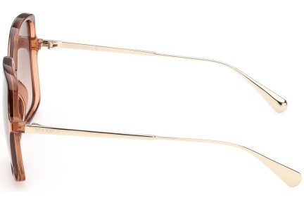 Okulary przeciwsłoneczne Max&Co. MO0010 50F Kwadratowe Brązowe