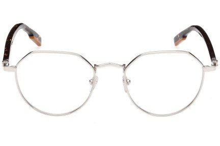 Okulary korekcyjne Zegna EZ5238 016 Okrągłe Srebrne