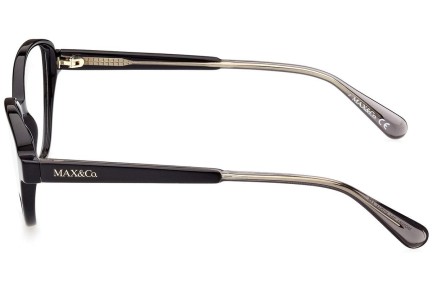 Okulary korekcyjne Max&Co. MO5061 001 Pilotki (Aviator) Czarne