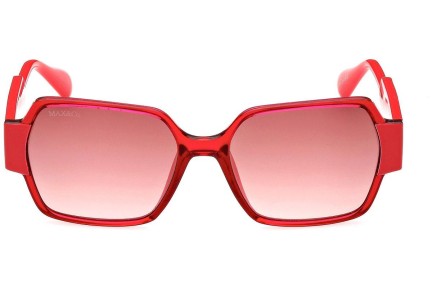 Okulary przeciwsłoneczne Max&Co. MO0051 66T Kwadratowe Czerwone