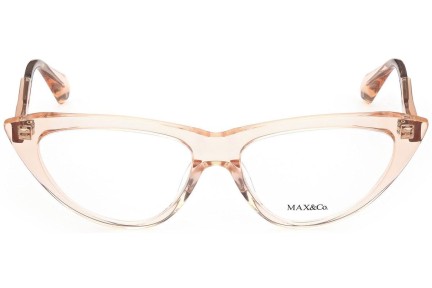 Okulary korekcyjne Max&Co. MO5015 072 Kocie oczy Różowe