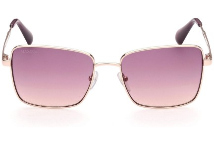 Okulary przeciwsłoneczne Max&Co. MO0016 28Z Kwadratowe Złote