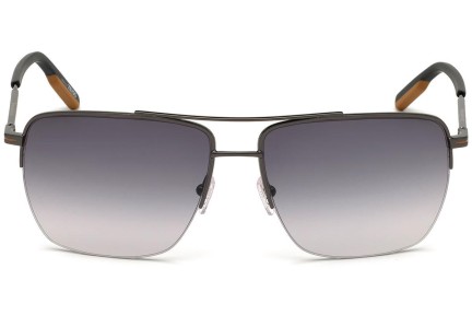 Ochelari de soare Zegna EZ0138 08B Pătrați Gri