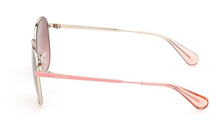 Okulary przeciwsłoneczne Max&Co. MO0049 32F Pilotki (Aviator) Złote