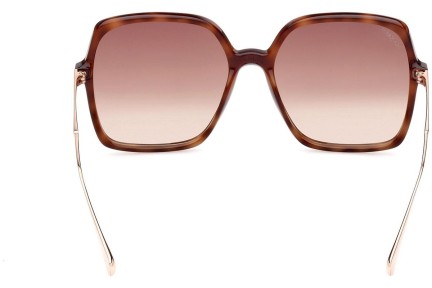 Okulary przeciwsłoneczne Max&Co. MO0010 52F Kwadratowe Havana