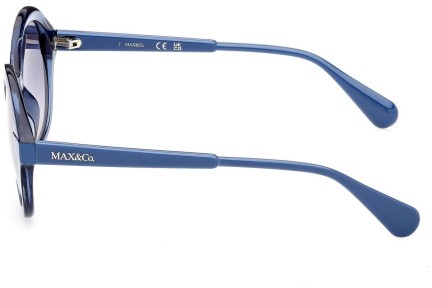 Okulary przeciwsłoneczne Max&Co. MO0052 90W Okrągłe Niebieskie