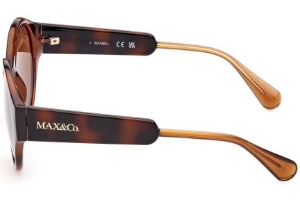 Okulary przeciwsłoneczne Max&Co. MO0058 52E Okrągłe Havana