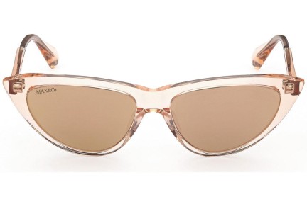 Okulary przeciwsłoneczne Max&Co. MO0024 72G Kocie oczy Różowe