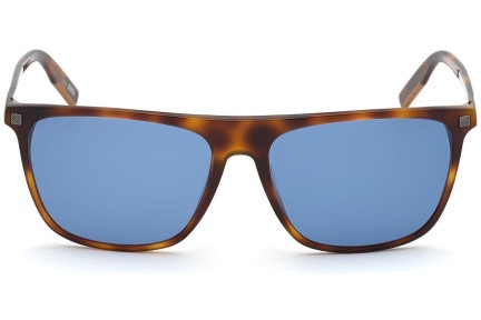 Ochelari de soare Zegna EZ0169 52V Flat Top Havana