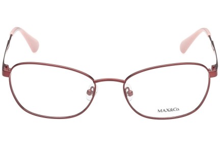 Okulary korekcyjne Max&Co. MO5019 066 Okrągłe Czerwone