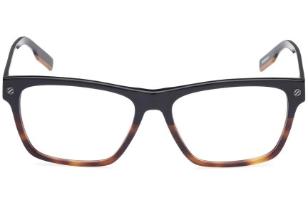 Okulary korekcyjne Zegna EZ5231 005 Kwadratowe Czarne