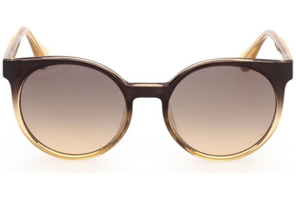 Okulary przeciwsłoneczne Max&Co. MO0012 05B Okrągłe Brązowe
