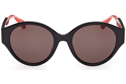 Okulary przeciwsłoneczne Max&Co. MO0058 01A Okrągłe Czarne