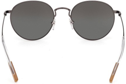 Okulary przeciwsłoneczne Zegna EZ0186 08C Okrągłe Srebrne