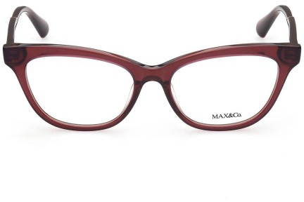 Okulary korekcyjne Max&Co. MO5029 068 Kocie oczy Czerwone