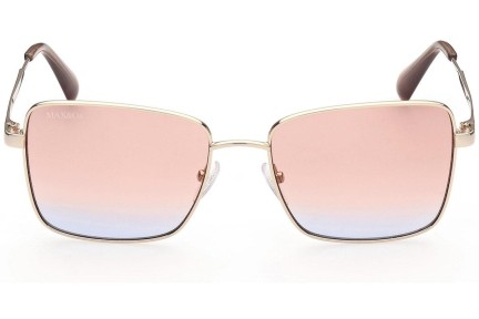 Okulary przeciwsłoneczne Max&Co. MO0016 32F Kwadratowe Złote