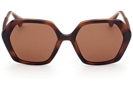 Okulary przeciwsłoneczne Max&Co. MO0034 52E Nieregularny Havana