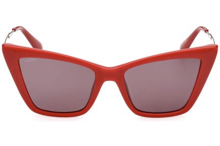 Okulary przeciwsłoneczne Max&Co. MO0057 66E Kocie oczy Czerwone