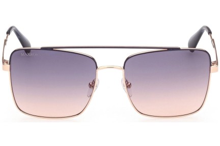 Okulary przeciwsłoneczne Max&Co. MO0006 28W Kwadratowe Złote