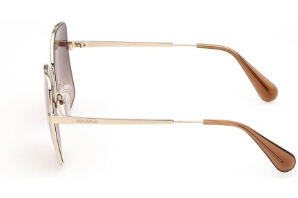 Okulary przeciwsłoneczne Max&Co. MO0005 32F Kocie oczy Złote