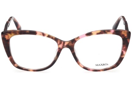 Okulary korekcyjne Max&Co. MO5016 055 Kwadratowe Havana