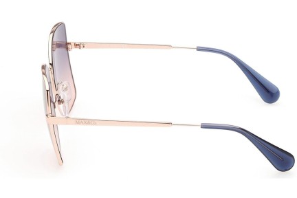 Okulary przeciwsłoneczne Max&Co. MO0005 28W Kocie oczy Złote