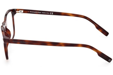 Okulary korekcyjne Zegna EZ5244 052 Okrągłe Havana
