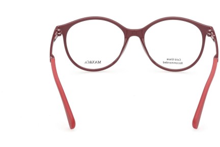 Okulary korekcyjne Max&Co. MO5014 069 Okrągłe Czerwone