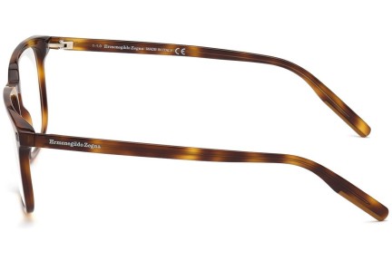 Ochelari Zegna EZ5201 052 Pătrați Havana