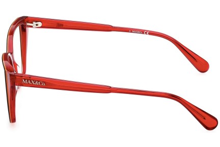 Okulary korekcyjne Max&Co. MO5059 068 Kwadratowe Czerwone