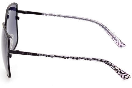 Okulary przeciwsłoneczne Guess GU7846 02D Polarized Kwadratowe Czarne
