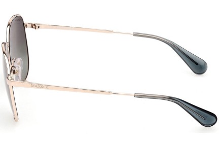 Okulary przeciwsłoneczne Max&Co. MO0049 28P Pilotki (Aviator) Złote