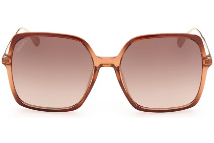 Okulary przeciwsłoneczne Max&Co. MO0010 50F Kwadratowe Brązowe