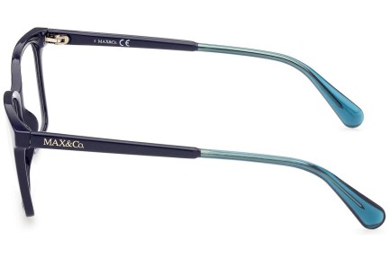 Okulary korekcyjne Max&Co. MO5052 092 Prostokątne Niebieskie