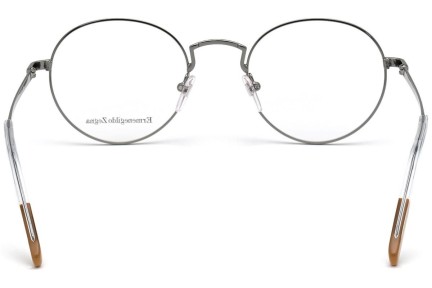 Glasses Zegna EZ5205 008 Okrągłe Szare
