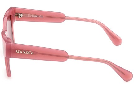 Okulary przeciwsłoneczne Max&Co. MO0045 72S Kwadratowe Różowe