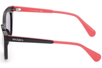 Okulary przeciwsłoneczne Max&Co. MO0002 01A Kocie oczy Czarne