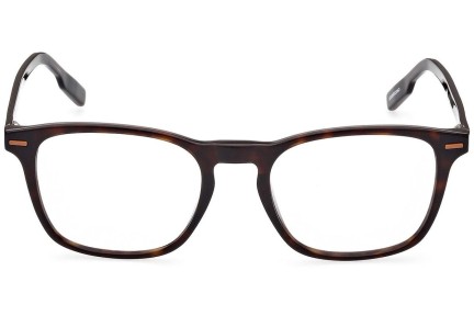 Okulary korekcyjne Zegna EZ5244 52A Okrągłe Havana