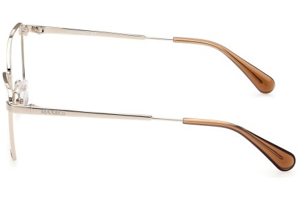 Okulary korekcyjne Max&Co. MO5035 032 Kocie oczy Złote
