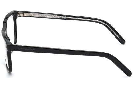 Okulary korekcyjne Zegna EZ5203 001 Kwadratowe Czarne