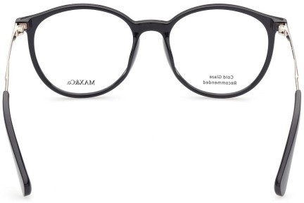 Okulary korekcyjne Max&Co. MO5043 001 Okrągłe Czarne