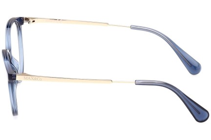 Okulary korekcyjne Max&Co. MO5023 091 Kocie oczy Niebieskie
