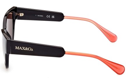Okulary przeciwsłoneczne Max&Co. MO0053 01A Kocie oczy Czarne