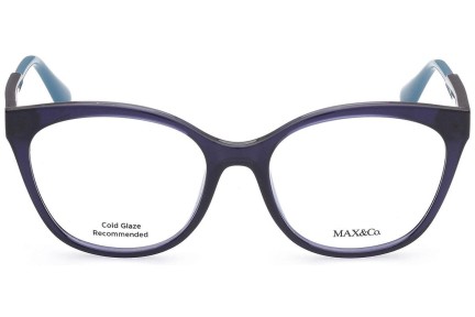 Okulary korekcyjne Max&Co. MO5041 090 Kwadratowe Niebieskie