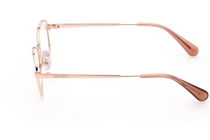 Okulary korekcyjne Max&Co. MO5056 033 Prostokątne Złote